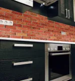 panele-scienne-3d-pcv-retro-brick-cegla-4-szt-stan-nowy-struktura-efekt-3d