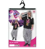 spodnie-zebra-disco-lata-80-pumpy-m-l-stan-nowy