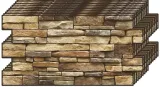 panele-scienne-3d-pcv-dark-brown-slate-pvc-10x