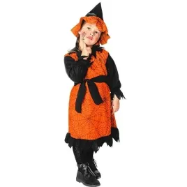 stroj-sukienka-czarownica-pomarancz-halloween-110