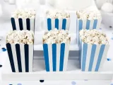 pudelka-na-popcorn-samolocik-urodziny-przyjecie-kolor-odcienie-niebieskiego
