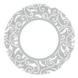 talerzyki-ornament-srebrny-urodziny-8-szt-23cm