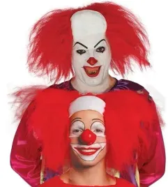 peruka-lysy-klaun-czerwony-klauna-halloween