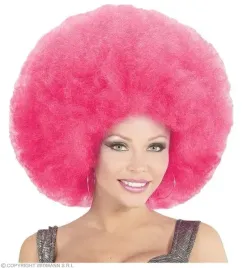 peruka-rozowa-mega-duze-afro-afrykanska-afryka