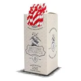 slomki-papierowe-195-cm-czerwone-w-biale-paski-stan-opakowania-oryginalne