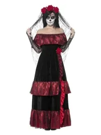 stroj-panna-z-welonem-day-of-dead-halloween-m