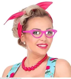 okulary-lata-50-60-oprawki-rozowe-impreza-karnawal