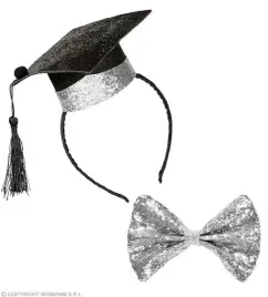opaska-absolwenta-absolwent-student-biret-muszka
