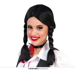 peruka-czarne-wlosy-wednesday-uczennica-nastolatka-warkocze-halloween