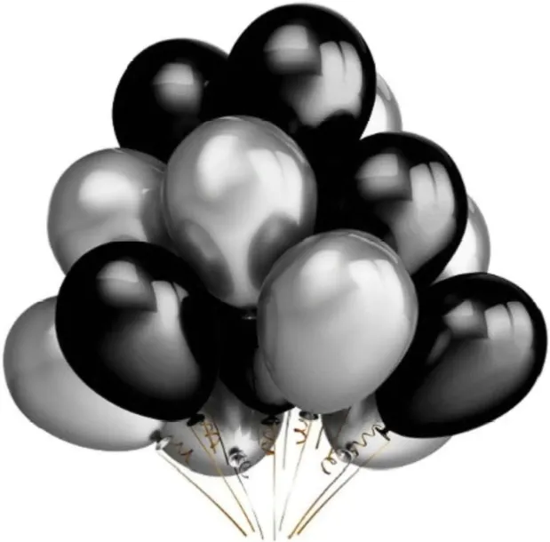 balony-strong-23-cm-metallic-silver-snow-100-szt-material-lateks