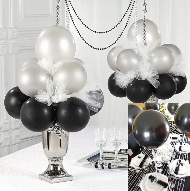 balony-strong-23-cm-metallic-silver-snow-100-szt-cechy-metaliczne
