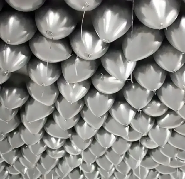 balony-strong-23-cm-metallic-silver-snow-100-szt-kolor-szary