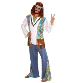 stroj-hippis-hipisa-woodstock-blekitny-kwiaty-l