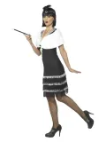 stroj-retro-lata-20-flapper-fredzle-czarna-s-stan-nowy
