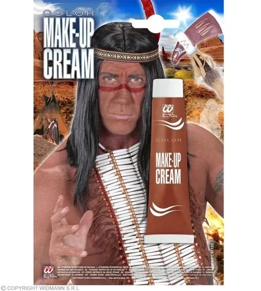 farbka-do-malowania-twarzy-brazowa-indianin