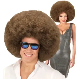 peruka-brazowa-mega-duze-afro-afrykanska-afryka