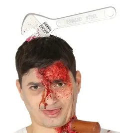 opaska-zakrwawiony-klucz-w-glowie-halloween