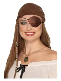 opaska-na-oko-pirata-piratki-usztywniana-brazowa