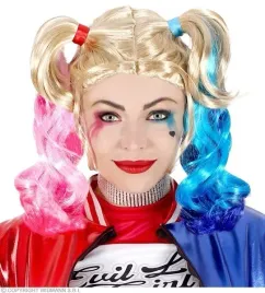 peruka-harlequin-kitki-blond-dwa-kolory-halloween