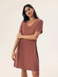 henderson-ladies-koszula-nocna-noves-43041-brudny-roz-m-rozowy