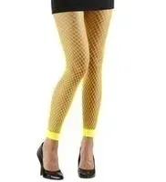leginsy-damskie-kabaretki-zolte-zolty-neon-m