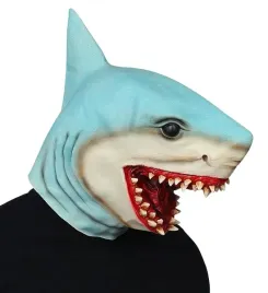 maska-lateksowa-rekin-rekina-shark-zwierze-zoo