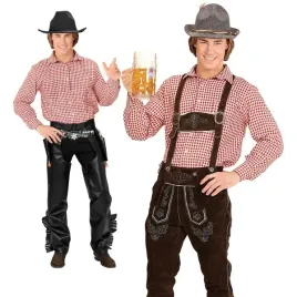 koszula-bawarska-w-krate-czerwona-oktoberfest-m