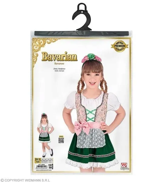 sukienka-dziewczeca-bawarska-mala-bawarka-128-kolor-zielony