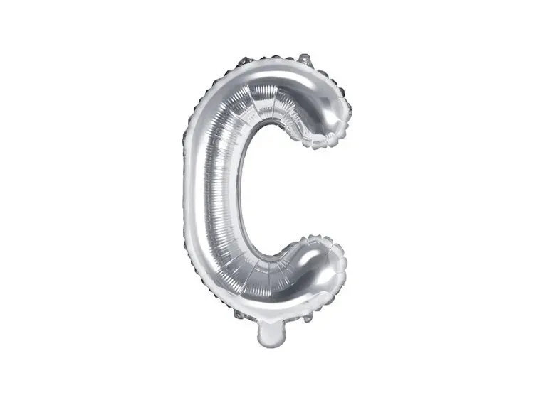 balon-foliowy-35cm-litera-c-srebrna