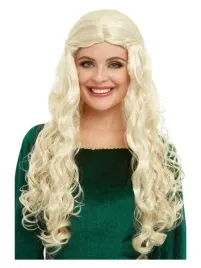 peruka-blond-sredniowiecze-dlugie-krecone