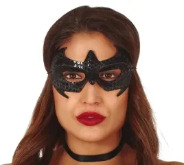 maska-usztywniana-czarna-nietoperz-z-cekinami-nietoperza-czarnego-halloween