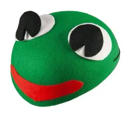 czapka-filcowa-zabka-zabki-zielona-z-filcu