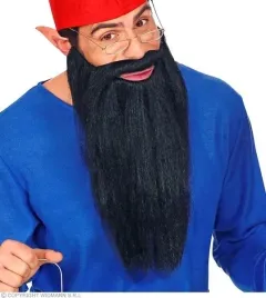 broda-dluga-czarna-krasnala-skrzata-pirata