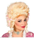 peruka-kolonialna-dama-blond-ze-wstazkami