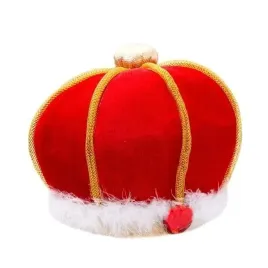 czapka-krola-miekka-krol-czerwona-krolowie