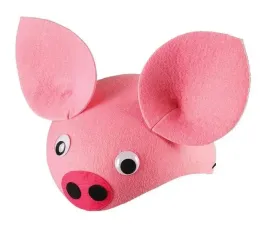 czapka-filcowa-swinka-swinki-swinia-z-filcu