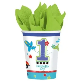 kubeczki-papierowe-1-rok-chlopiec-266-ml