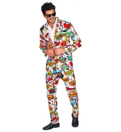 stroj-garnitur-pop-art-lata-50-te-kolorowy-s