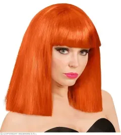 peruka-showgirl-ruda-proste-wlosy-z-grzywka