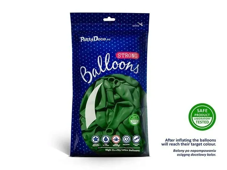 balony-strong-27cm-pastel-emerald-green-50szt