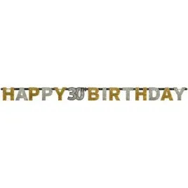 baner-papierowy-30-urodziny-srebrno-zloty-litery