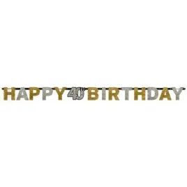 baner-papierowy-40-urodziny-srebrno-zloty-litery