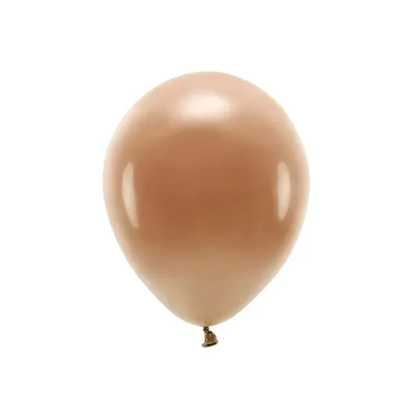 balony-eco-30-cm-pastelowe-czekoladowy-braz-cechy-matowe