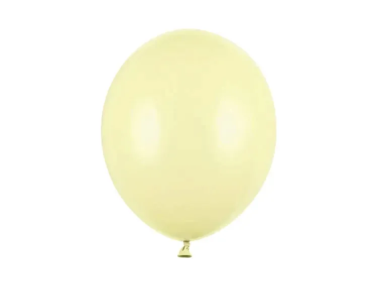balony-strong-30cm-pastel-light-yellow-50sztuk