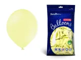 balony-strong-30cm-pastel-light-yellow-50sztuk-ksztalt-klasyczny