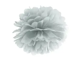 pompon-bibulowy-srebrny-35-cm-bibula-dekoracja