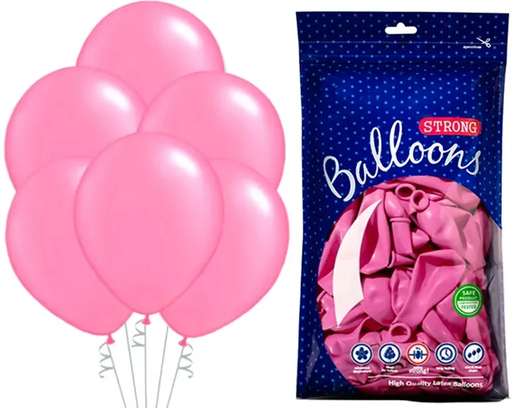 balony-strong-30cm-pastel-fuksja-50szt-ksztalt-klasyczny