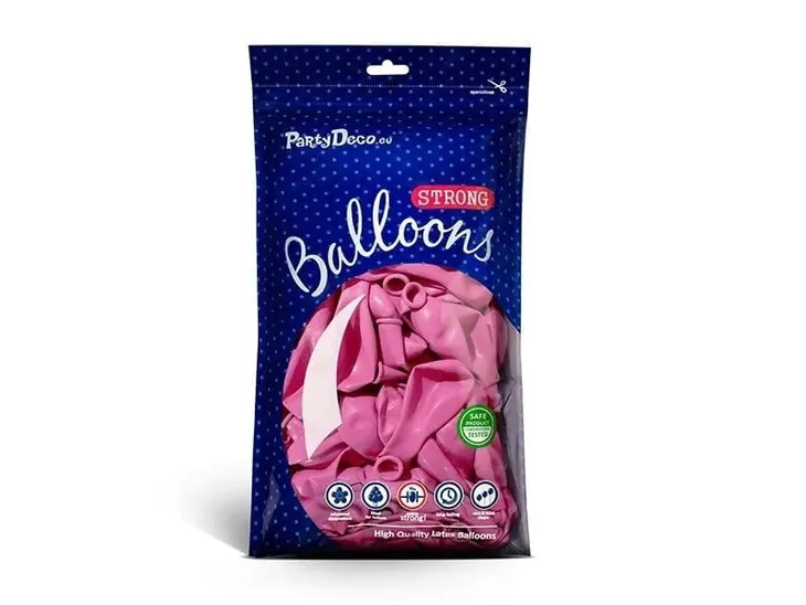 balony-strong-30cm-pastel-fuksja-50szt-waga-z-opakowaniem-0-1-kg