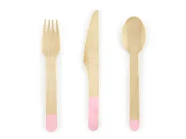 sztucce-drewniane-16-cm-jasny-rozowy-18-szt