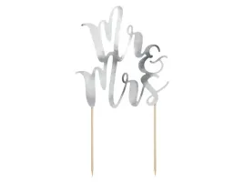 topper-na-tort-mr-mrs-srebrny-255cm-slub-wesele